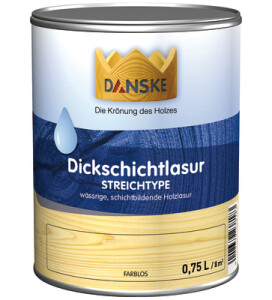 DANSKE Dickschichtlasur - Streichtype