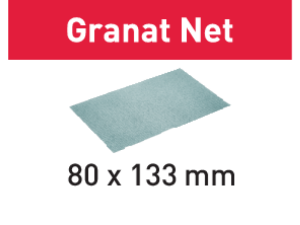 FESTOOL Netzschleifgitter STF Granat Net 80x133 mm K100...