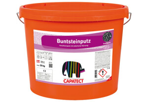 Capatect KD-Buntsteinputz 25 kg Granitschwarz