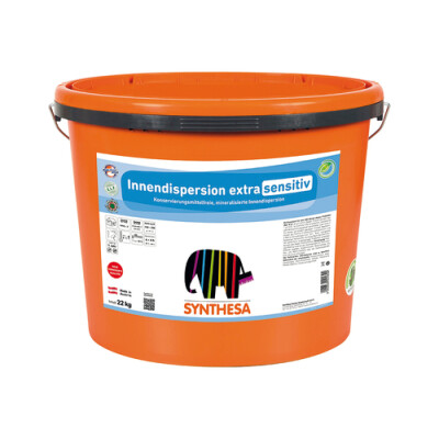 Innendispersion extra sensitiv 22 kg Wei&szli