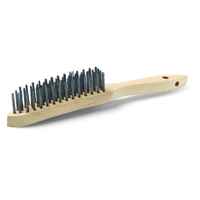 TOM G Drahtbürste aus glattem Stahl, 30 