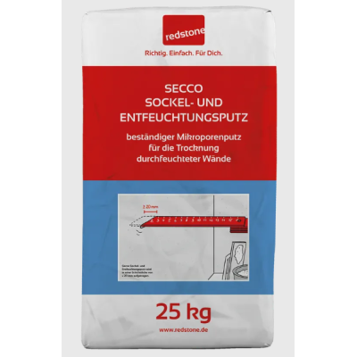 Redstone Secco Sockel- und Entfeuchtungs gallery
