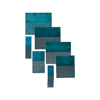 Stahlkämme-Satz (12.Stk.)