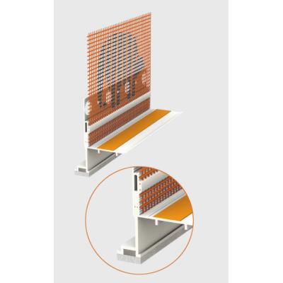 Capatect Fensteranschlussprofil Aluschale Fle