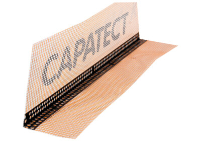 Capatect Kantenschutz mit Gewebe Carbon 10 x 15 cm Schenkelbreite 2,5 lfm