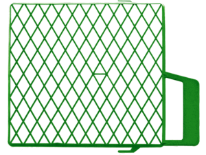 Abstreifgitter Kunststoff Gr. 3, 26x31 cm grün