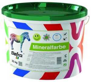 Sefra Mineralfarbe - Innenwandfarbe 8 kg