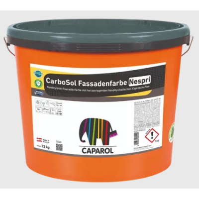 CarboSol Fassadenfarbe Nespri 22 kg Wei&szlig