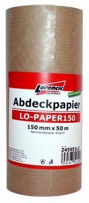 Abdeckpapier 50 lfm LO-PAPER Natronkraftpapier 40g/m²
