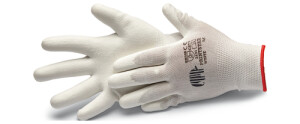 Maler-Handschuh soft wei&szlig;