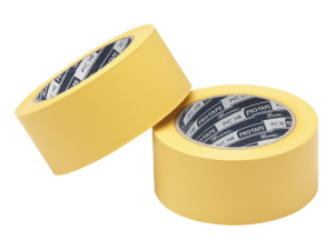 Pro Tape Bauklebeband PVC 348 gelb quergerillt 33 lfm