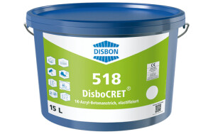 DisboCRET 518 1K-Acryl-Betonanstrich, elastifiziert 15 l